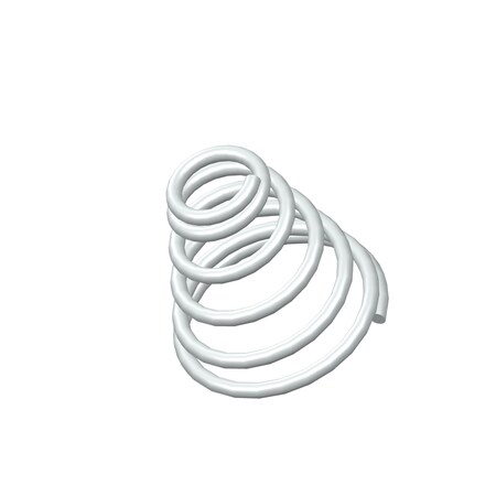 Approved Vendor Taper Spring, Lo= 0.562 , So= 0.25 , W= 0.04 G909989410